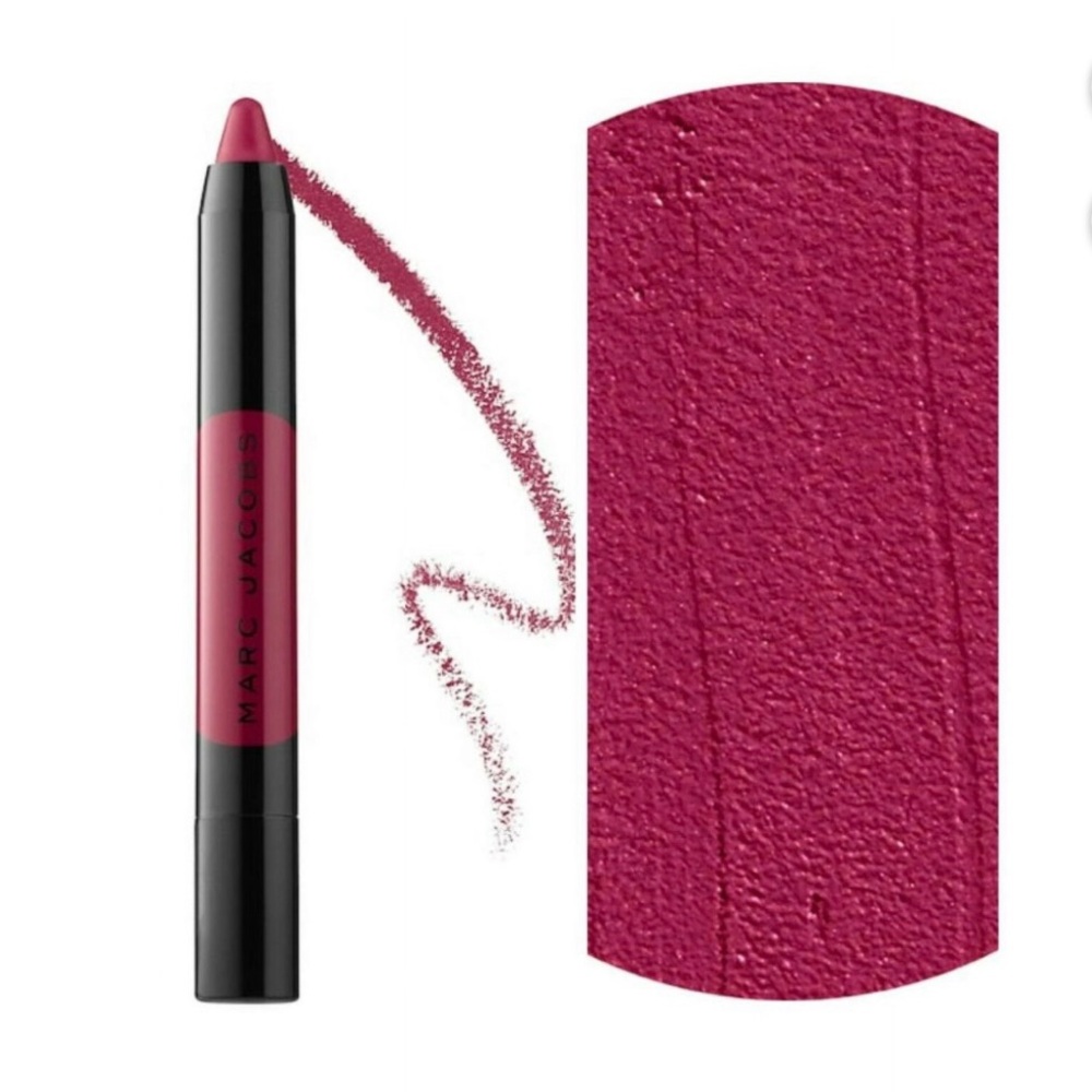 💄Marc Jacobs Lip Crayon 360 Plum N Get It - Picture 2 of 6